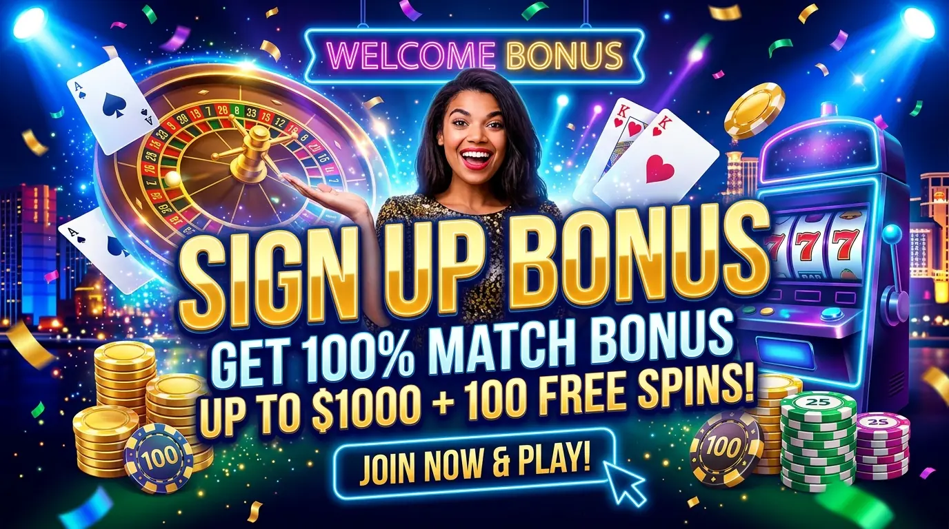Red Dog casino sign up bonus
